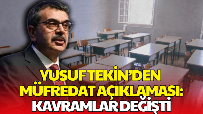 Bakan Tekin’den Müfredat Mesajı: 'Haçlı Seferleri' İfadesi Kaldırıldı